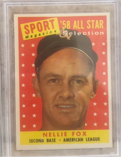 1958 Topps #479 Nellie Fox — front