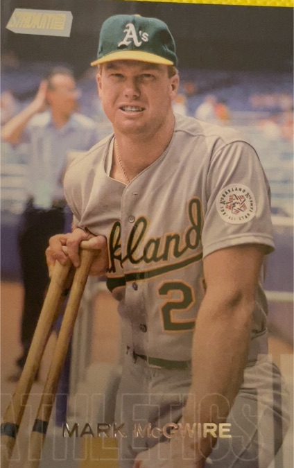 2018 Topps Stadium Club #282 Mark McGwire — front