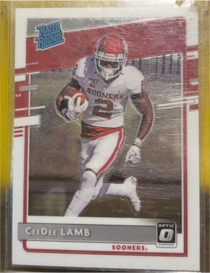 2020 Donruss Optic #156 CeeDee Lamb — front