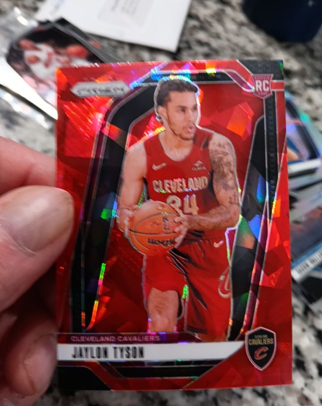 2024-25 Panini Prizm #228 Jaylon Tyson — front
