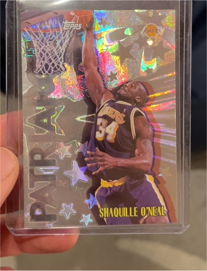 1999 Topps Patriarchs #P6 Shaquille O'Neal — front