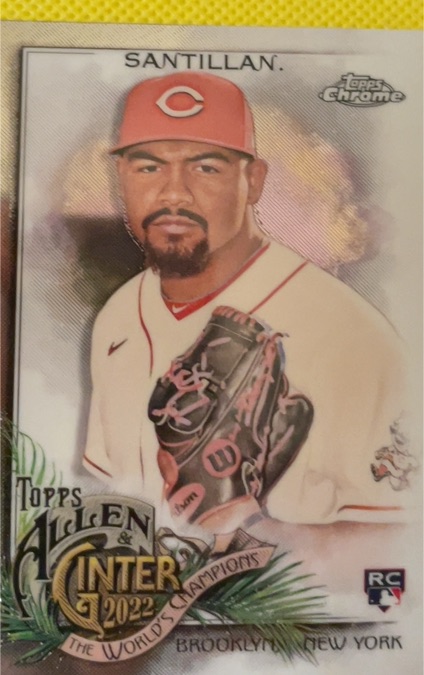 2022 Topps Allen & Ginter #158 Tony Santillan — front