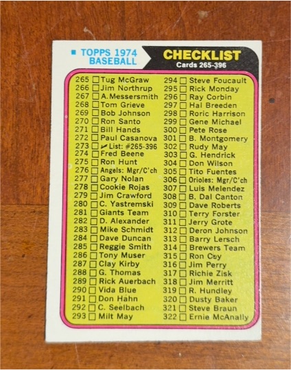 1974 Topps #265 Tug McGraw — front