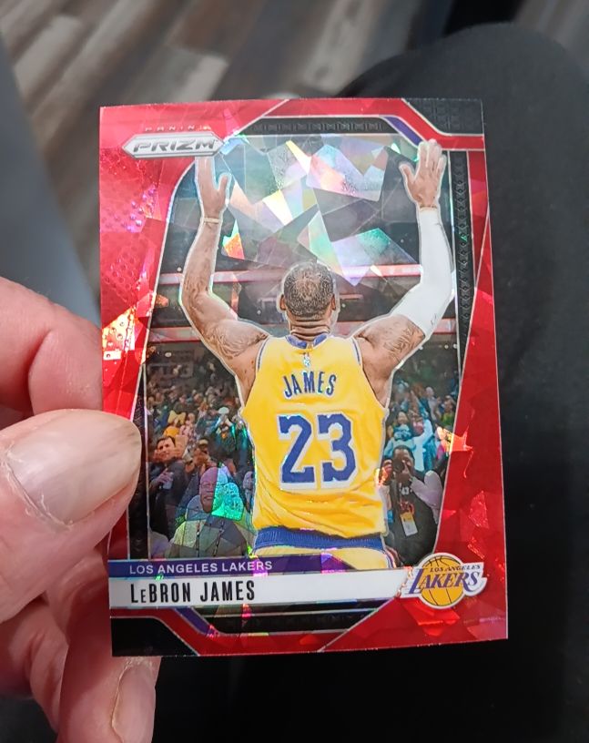 2024-25 Panini Prizm #130 LeBron James — front
