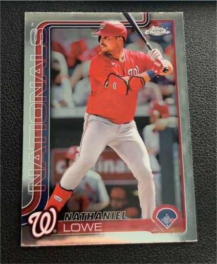 2025 Topps Chrome #49 Nathaniel Lowe — front