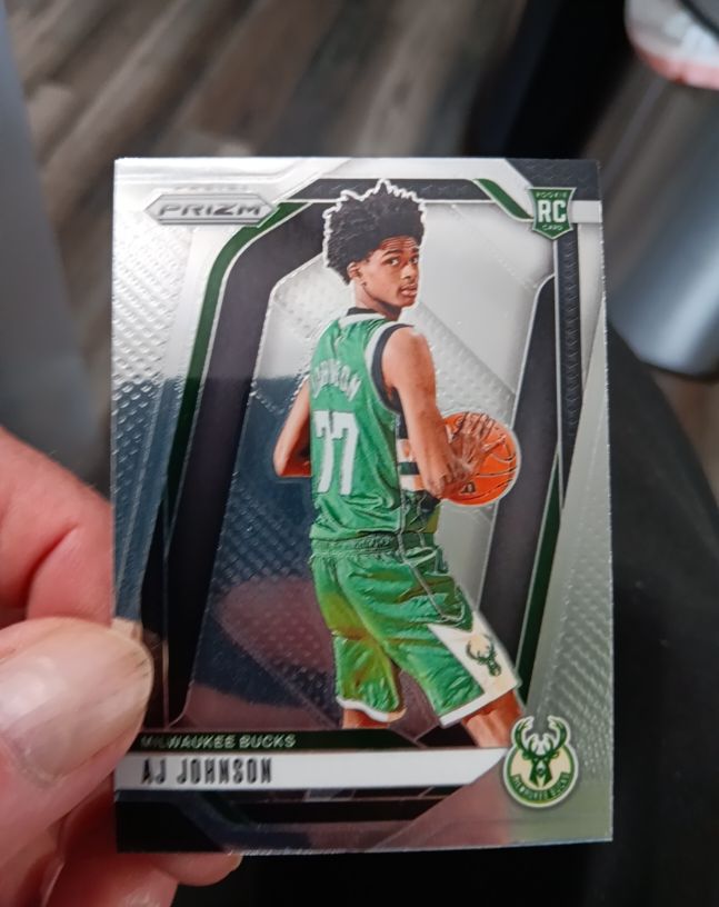 2024-25 Panini Prizm #251 AJ Johnson — front