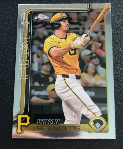 2025 Topps Chrome #9 Bryan Reynolds — front