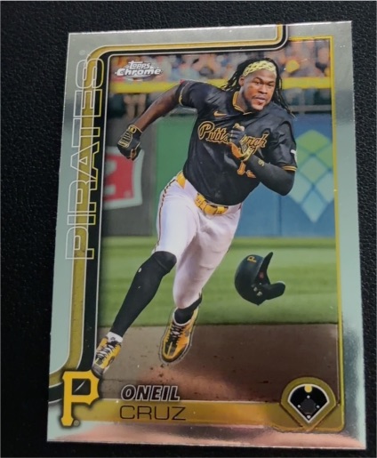 2025 Topps Chrome #252 Oneil Cruz — front