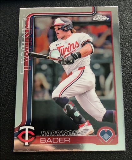 2025 Topps Chrome #62 Harrison Bader — front
