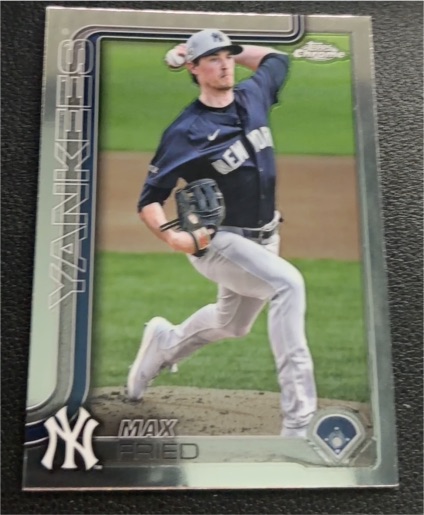 2025 Topps Chrome #39 Max Fried — front