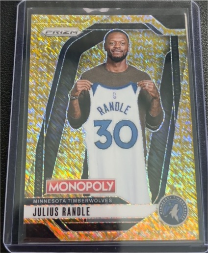 2024-25 Panini Prizm Monopoly #41 Julius Randle — front