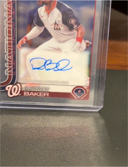 2025 Topps Chrome #RA-DB Darren Baker — front