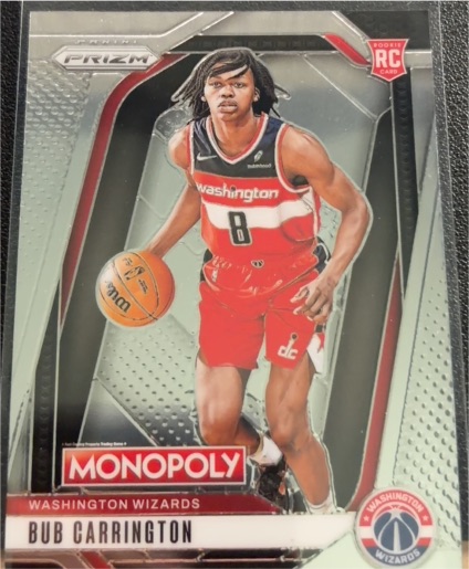 2024-25 Panini Prizm Monopoly #87 Bub Carrington — front
