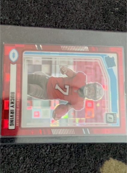 2024 Panini Donruss Optic #7 Bucky Irving — front
