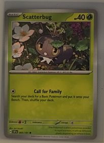 2024 Scarlet & Violet Series - Surging Sparks #5 Scatterbug — front