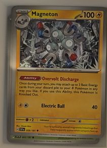 2024 Pokémon SV08: Surging Sparks #059 Magneton — front
