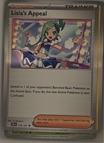 2024 Pokémon SV08: Surging Sparks #179 Lisia's Appeal — front