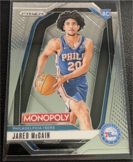 2024-25 Panini Prizm Monopoly #3 Jared McCain — front