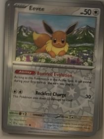 2016 Pokemon Prismatic Evolutions #074 Eevee — front