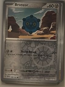 2024 Pokémon Scarlet & Violet SV08: Surging Sparks #126 Bronzor — front