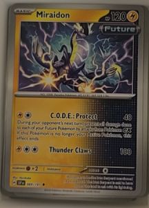 2023 Pokémon SV08: Surging Sparks #069 Miraidon — front