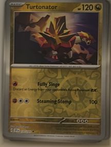 2024 Pokemon SV08: Surging Sparks #137 Turtonator — front