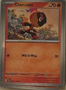2024 Pokémon SV08: Surging Sparks #32 Charcadet — front