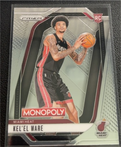 2024-25 Panini Prizm Monopoly #30 Kel'el Ware — front