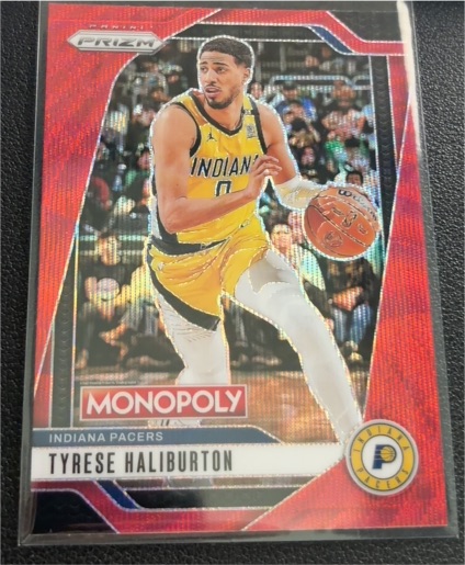 2024-25 Panini Prizm Monopoly #58 Tyrese Haliburton — front