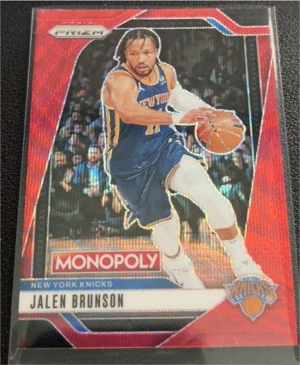 2024-25 Panini Prizm Monopoly #40 Jalen Brunson — front
