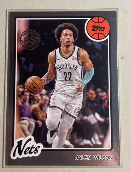 2025-26 Topps #80BK-9 Jalen Wilson — front
