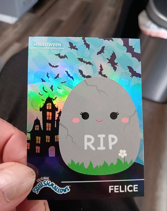 2025 Panini Squishmallows Halloween #42 Felice — front