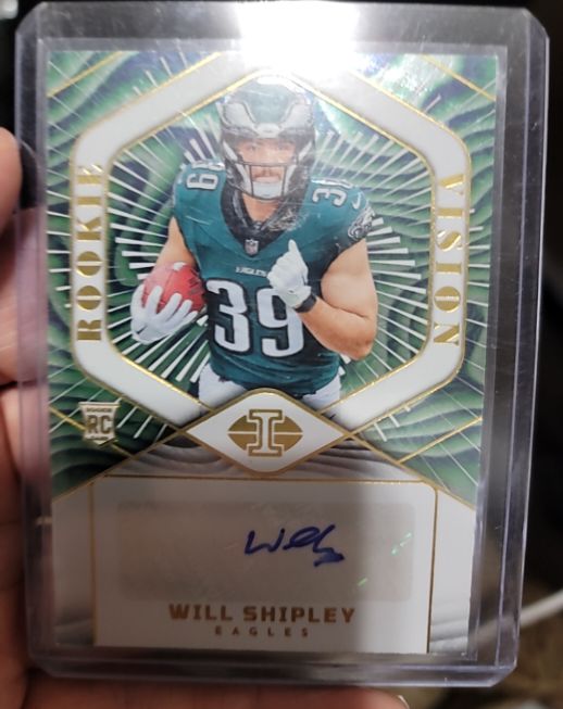 2024 Panini Illusions Rookie Vision Signatures #RVS-WSY Will Shipley — front