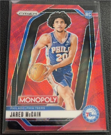2024-25 Panini Prizm Monopoly #3 Jared McCain — front