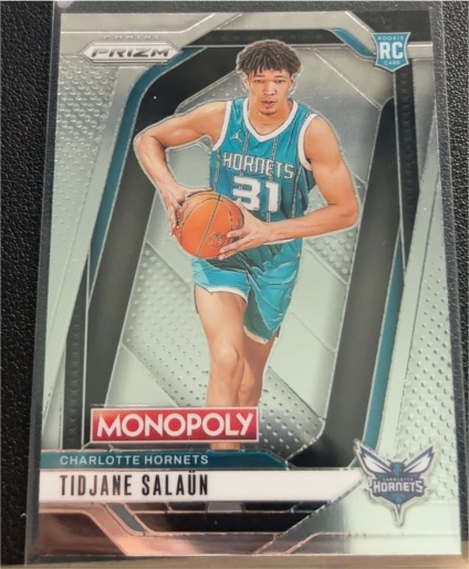 2024-25 Panini Prizm Monopoly #33 Tidjane Salaun — front