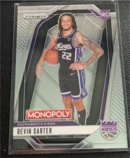 2024-25 Panini Prizm Monopoly #39 Devin Carter — front