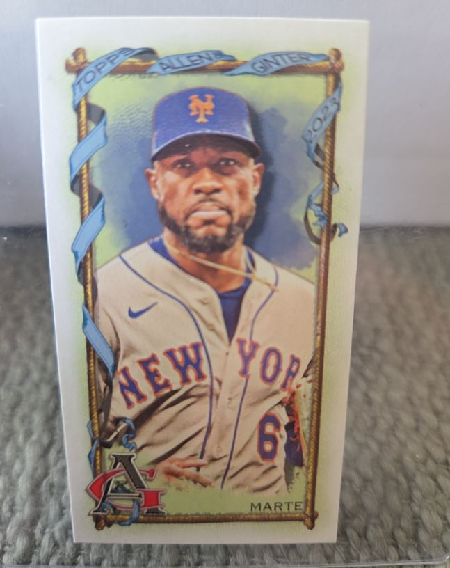 2023 Topps Allen & Ginter #177 Starling Marte — front