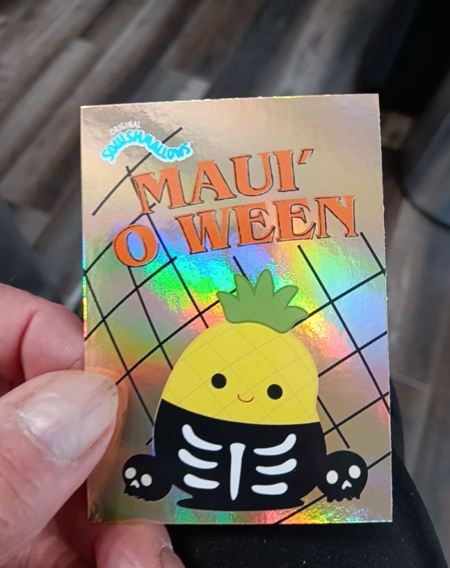2025 Panini Squishmallows Halloween #11 Maui' O Ween — front