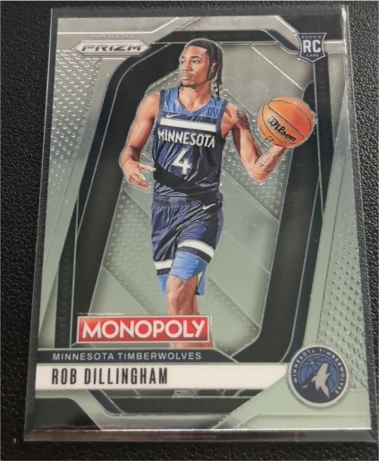 2024-25 Panini Prizm Monopoly #90 Rob Dillingham — front