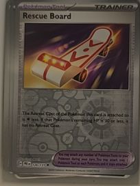 2024 Pokémon SV: Prismatic Evolutions #126 Rescue Board — front