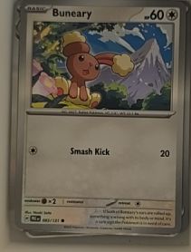 2025 Pokémon SV: Prismatic Evolutions #083 Buneary — front