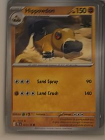 2025 Pokémon SV: Prismatic Evolutions #053 Hippowdon — front