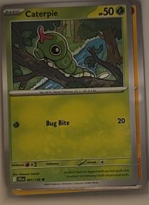 2025 Pokémon Scarlet & Violet Journey Together #001 Caterpie — front