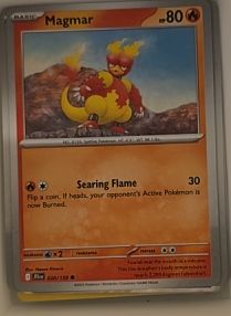 2023 Pokémon TCG Journey Together #020 Magmar — front