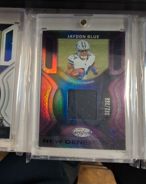 2025 Panini Certified New Generation #NGJ-JB Jaydon Blue — front