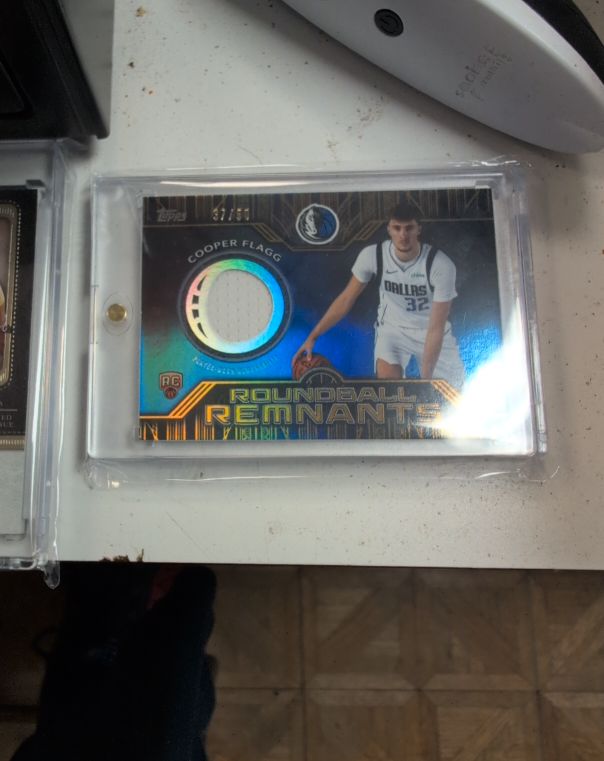 2025-26 Topps Roundball Remnants #RRR-CF Cooper Flagg — front