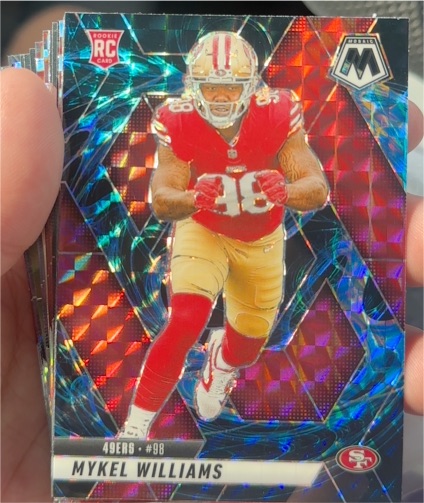 2024 Panini Mosaic #98 Mykel Williams — front