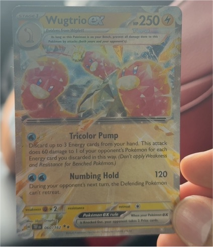 2023 Pokémon Scarlet & Violet SV05: Temporal Forces #060 Wugtrio ex — front
