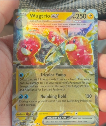 2024 Pokémon TCG #60 Wugtrio ex — front