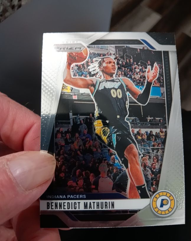 2024-25 Panini Prizm #40 Bennedict Mathurin — front